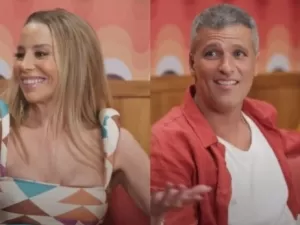 Bruno Gagliasso e Danielle Winits relembram noivado relâmpago e “recaída” em Carnaval; assista