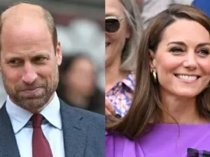 Príncipe William quebra silêncio sobre recuperação de Kate Middleton durante evento