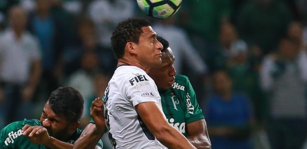 Pablo sentiu dores na coxa durante o clássico com o Palmeiras - Jales Valquer/Estadão Conteúdo