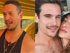 João Vicente de Castro comenta relato de Nicolas Prattes sobre sexo 50 vezes por semana com Sabrina Sato: "Fiquei orgulhoso"; assista