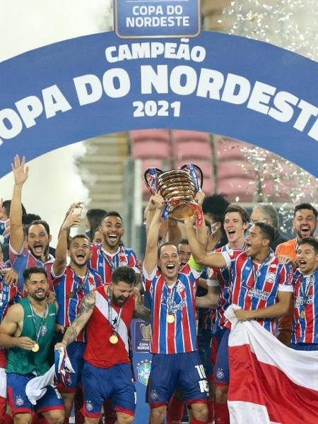 Bahia venceu a Copa do Nordeste 2021 - Reprodução / Internet
