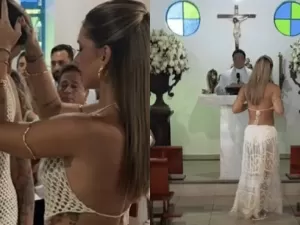 Virginia Fonseca é acusada de desrespeitar padre em igreja