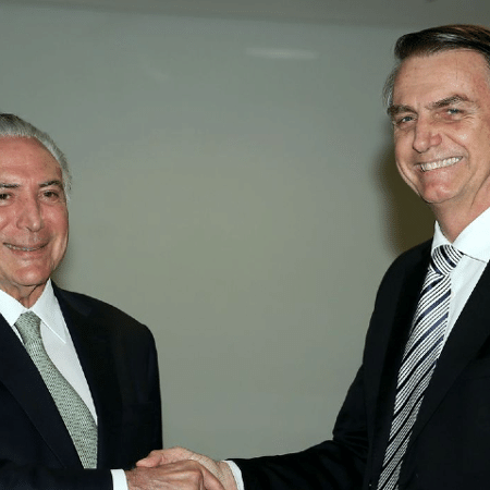 Encontro entre Temer e Bolsonaro  - Wilson Dias/Agência Brasil