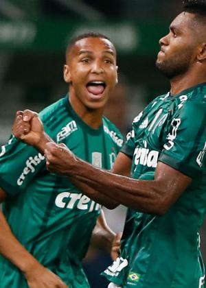 Deyverson e Borja, do Palmeiras (Foto: Getty Images) - -