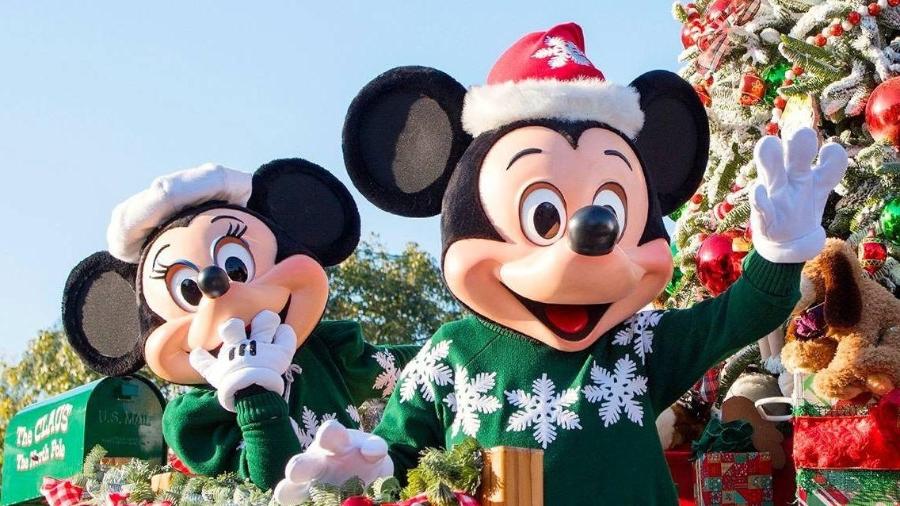 Mickey e Minnie na Walt Disney World - Divulgação Disney
