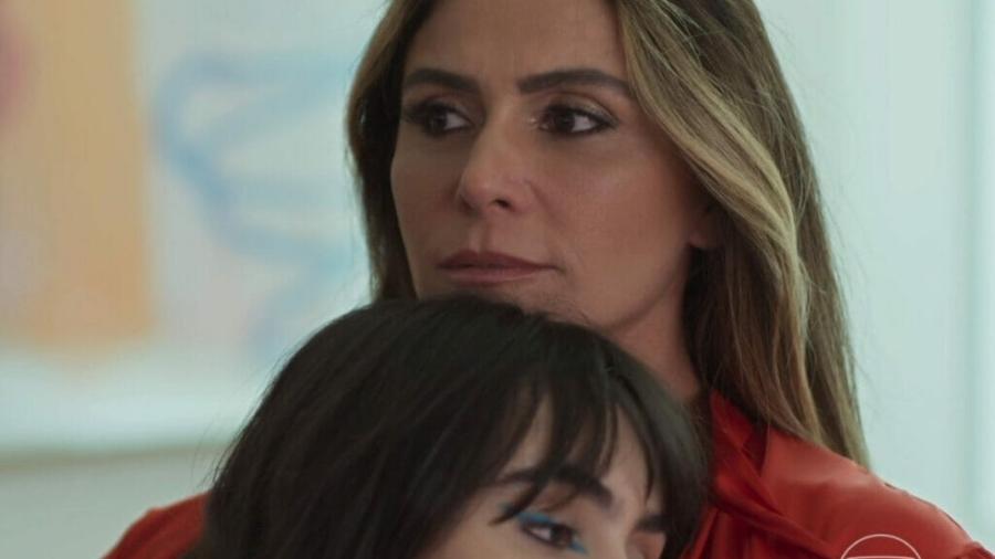 Paula (Giovanna Antonelli) e Flávia (Valentina Herszage) em Quanto Mais Vida, Melhor! (Reprodução/Globo) - Reprodução / Internet