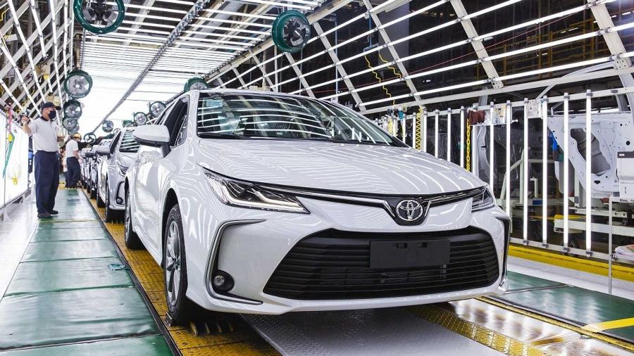 Toyota já iniciou retirada de equipamentos da fábrica do Corolla em Indaiatuba, prevista para começar somente em setembro do ano que vem