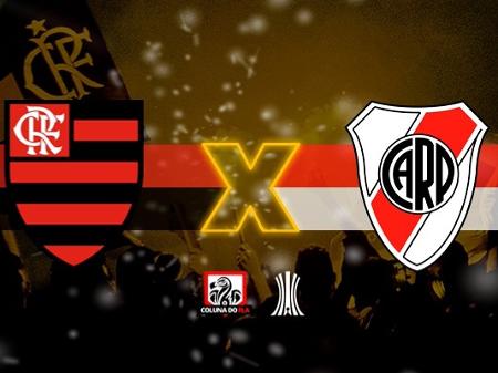 Flamengo x River Plate (Reprodução)