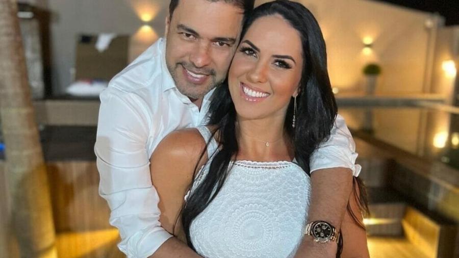 Graciele Lacerda e  Zezé Di Camargo (Foto: Reprodução/Instagram) - Reprodução / Internet