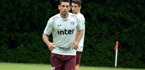 Diego Souza deve desfalcar o São Paulo na partida deste domingo, contra o Bahia