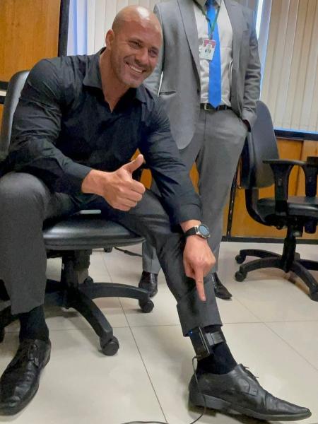 Advogada tenta livrar Daniel Silveira de multa por não usar tornozeleira - Reprodução/Twitter