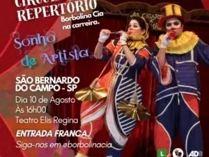 Teatro: Borbolina Cia leva cultura inclusiva a 10 cidades paulistas