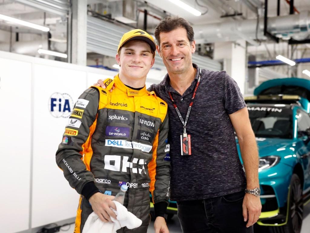 Piastri revela por que Webber deixou sua equipe pessoal na Fórmula 1 - undefined