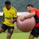 Bruno Henrique segue em evolução nos treinos do Flamengo; veja