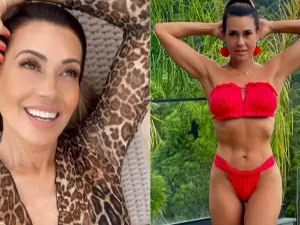 "Sou a nova mulher velha", diz Solange Frazão sobre corpo sarado aos 61 anos