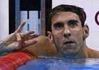 Phelps se exime de culpa após críticas a programa com disputa com tubarão - AFP