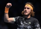 Tsitsipas vence para Federer e se garante na final do ATP Finals - (Sem crédito)