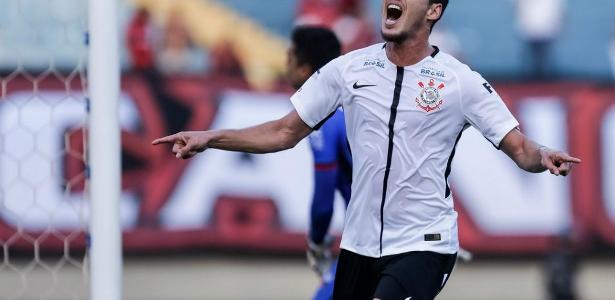 Rodriguinho marcou o gol da vitória contra o Atlético-GO no Serra Dourada - Daniel Augusto Jr/Ag. Corinthians