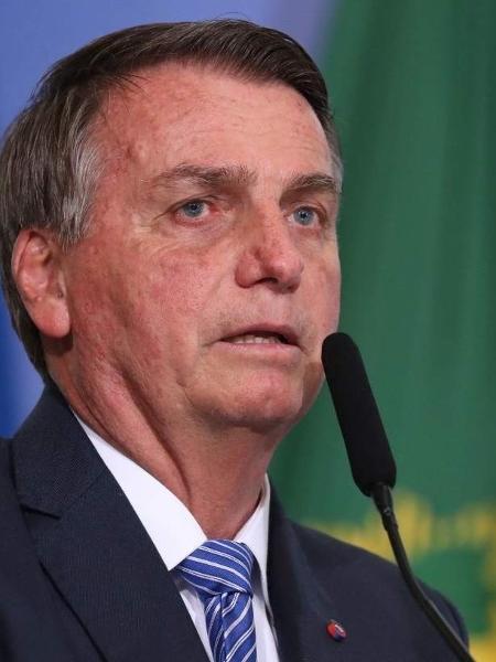 O presidente Jair Bolsonaro (PL): rejeição de 61% entre eleitoras                         - Isac Nóbrega/PR  