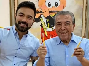 Mauro Sousa sobre relação com seu pai, Mauricio de Sousa: 'Extremamente feliz'