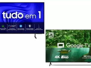 Ofertas do dia: renove sua sala com smart TVs de alta qualidade em promoção!