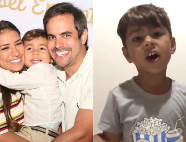 Simone com o filho, Henry, e o marido, Kaka Diniz - Foto: Reprodução/ Instagram