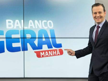 Celso Zucatelli no Balanço Geral (Antonio Chahestian/Divulgação Record TV).