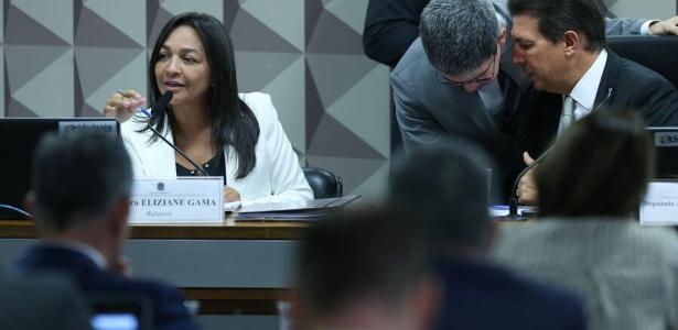 Eliziane Gama e Arthur Maia, relatora e presidente da CPMI dos Atos Golpistas