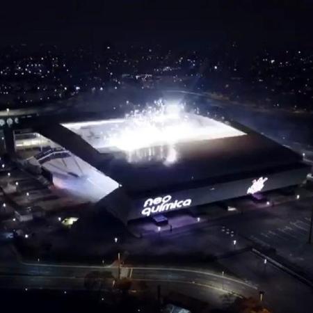 Neo Química Arena, estádio do Corinthians, será palco hoje de seu primeiro jogo após o batismo - Reprodução/Twitter
