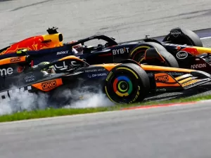 F1: Norris explica como McLaren reparou carro após colisão com Verstappen na Áustria