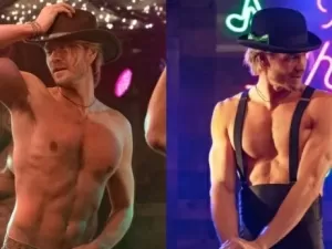 OMG! Chad Michael Murray faz striptease e mostra corpão no trailer de ‘No Ritmo do Natal’, novo longa da Netflix; assista