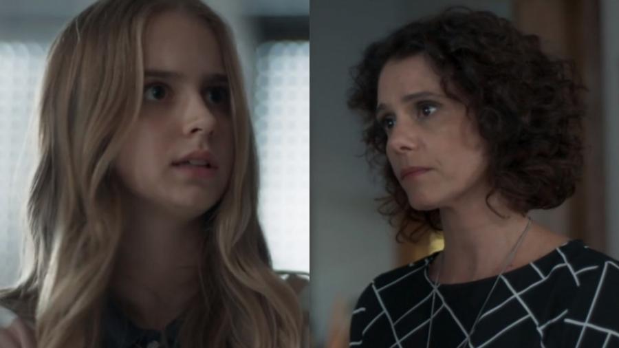 Clara (Isabella Scherer) e Marta (Malu Galli) de Malhação - Viva a Diferença (Reprodução - TV Globo) - Reprodução / Internet