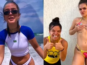 Treinadora surpreende ao mostrar Mel Maia antes e depois da musculação: "Uma cavala"