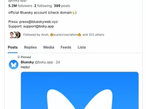 Bluesky é atualizado com opção para fixar posts, busca por idioma e mais