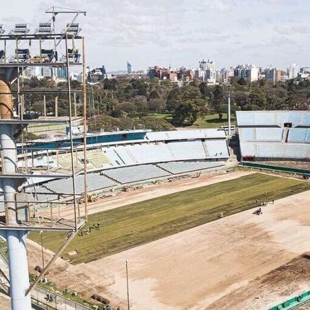 Conmebol reforma o Estádio Centenário para as finais de novembro no Uruguai - Reprodução/Instagram @Conmebol