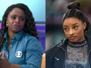 Daiane dos Santos reage após apresentação de Simone Biles e áudio vaza ao vivo