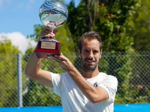 Gasquet vence challenger e se torna o 3º campeão mais velho