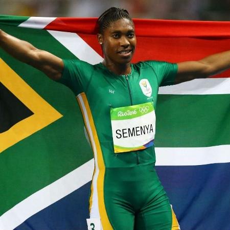 A bicampeã olímpica Caster Semenya enfrenta proibições por ter hiperandrogenismo  - Ivan Alvarado/Reuters