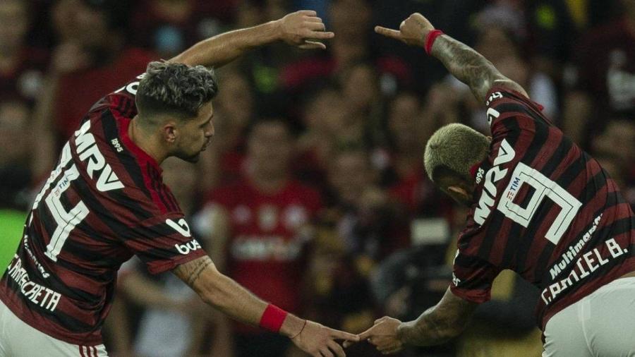 Arrascaeta e Gabigol: dois titulares de difícil reposição no Flamengo - false