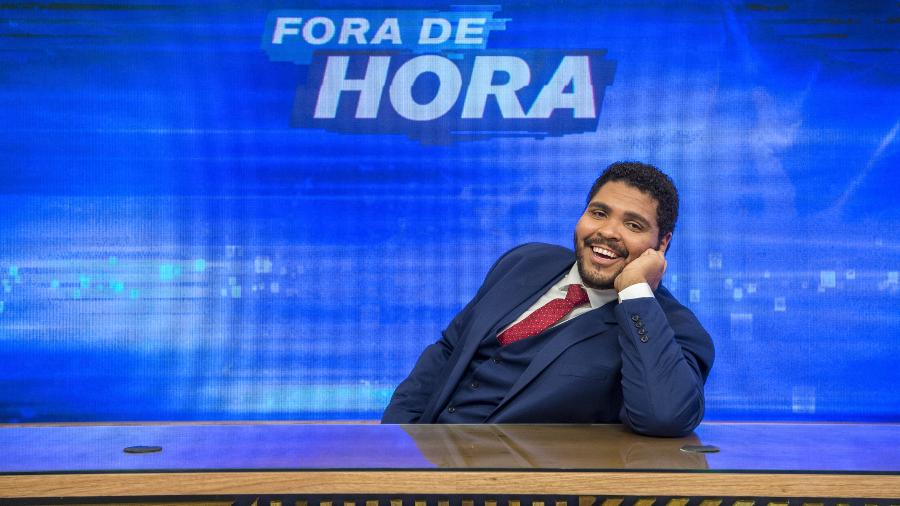 Paulo Vieira, um dos apresentadores do "Fora de Hora" - Divulgação/Globo