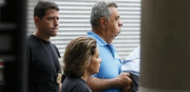 Jorge Picciani durante apresentação à PF após ordem de prisão - Agência Brasil