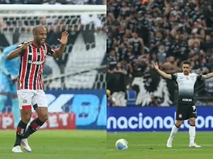 Com primeiro tempo frenético, Corinthians e São Paulo empatam no Brasileirão