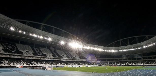 Atleticanos não terão setor reservado no Nilton Santos: Atlético-PR não solicitou carga de visitantes - Vitor Silva/SSPress/Botafogo