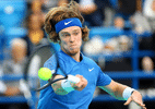 Rublev bate francês e fica com o título do ATP de Doha - (Sem crédito)