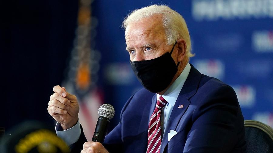 Joe Biden pede manutenção de medidas sanitárias contra a pandemia - Reprodução / Internet