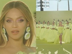Oscar 2022: Beyoncé faz performance poderosa para o hino "Be Alive" - Fotos: Reprodução/YouTube - Fotos: Reprodução/YouTube