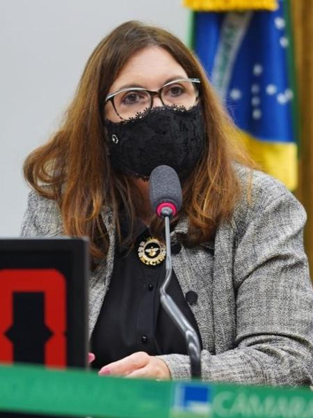 Ã presidente da CCJC, Bia Kicis  - Najara Araujo/Câmara dos Deputados