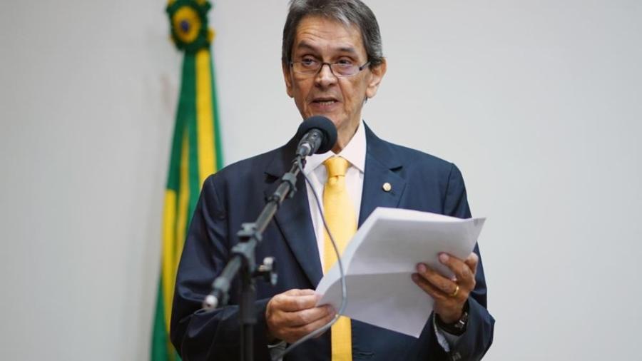 O presidente nacional do PTB, o ex-deputado Roberto Jefferson  - Pablo Valadares/Câmara dos Deputados