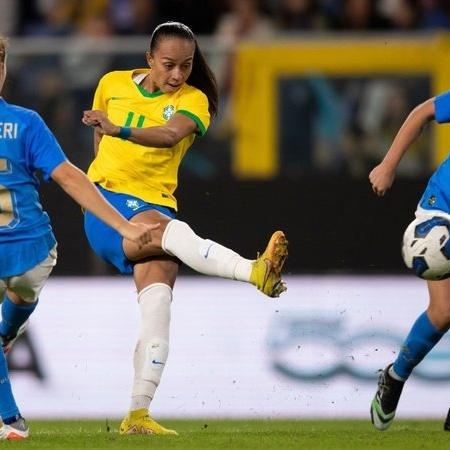 Adriana marca, e Brasil vence amistoso contra a Itália em 10 de outubro - Thaís  Magalhães/ CBF/ Flickr
