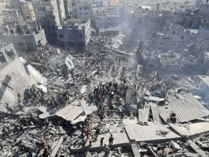 Atuação de Israel na Faixa de Gaza já deixou mais de 34,4 mil mortos